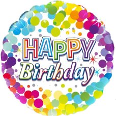 Happy Birthday Foils - Inflated