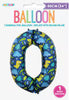 Giant Numbers Inflated - Patterned