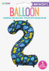 Giant Numbers Inflated - Patterned