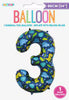 Giant Numbers Inflated - Patterned