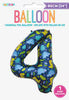 Giant Numbers Inflated - Patterned