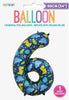 Giant Numbers Inflated - Patterned