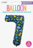 Giant Numbers Inflated - Patterned