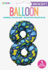 Giant Numbers Inflated - Patterned