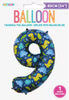 Giant Numbers Inflated - Patterned