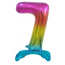 Alpen Standing Foil Number - Rainbow