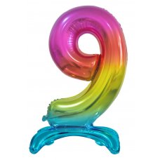 Alpen Standing Foil Number - Rainbow