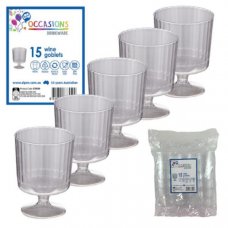 Wine Glasses - Plastic