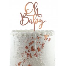 Cake Topper - HB/ Oh Baby/ Engaged/ HA / Christening