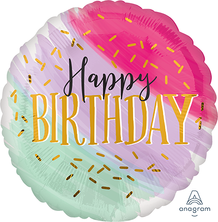 Happy Birthday Foils - Inflated
