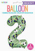 Giant Numbers Inflated - Patterned