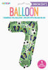 Giant Numbers Inflated - Patterned