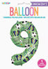 Giant Numbers Inflated - Patterned
