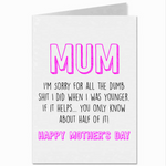 Cards - Father's Day / Mother's Day