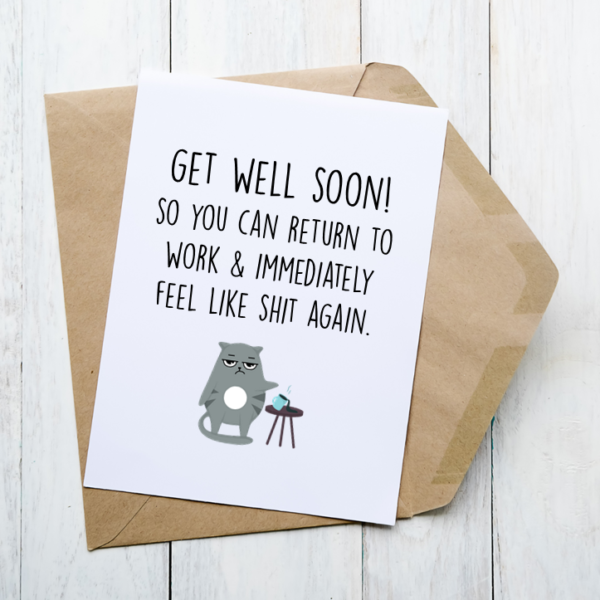 Cards - Get Well Soon