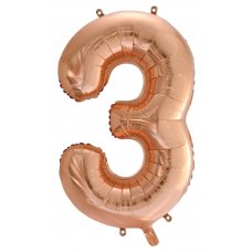 Giant Numbers Inflated - Sil/Black/Gold/White/Rosegold/Purple