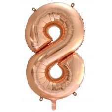 Giant Numbers Inflated - Sil/Black/Gold/White/Rosegold/Purple