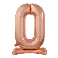 Alpen Standing Foil Number - Rose gold - Inflated