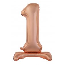 Alpen Standing Foil Number - Rose gold - Inflated