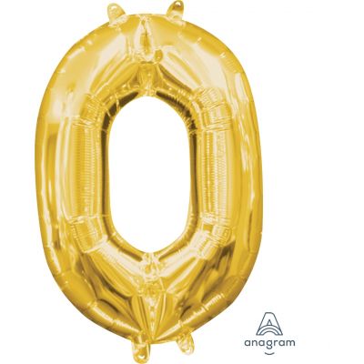 Anagram Air Filled Numbers 40cm - Gold