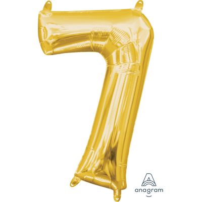 Anagram Air Filled Numbers 40cm - Gold