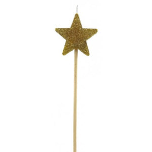 Glitter Candle Stars