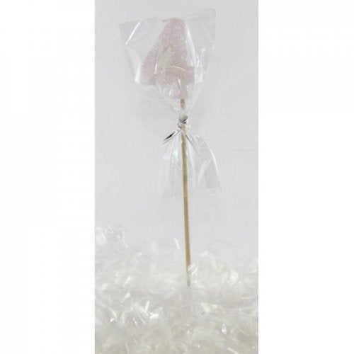 Glitter Candles - Pearl White