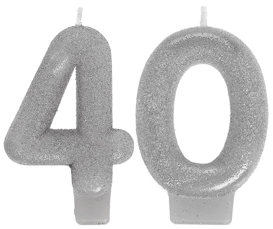 Sparkling Celebration Numeral Candles