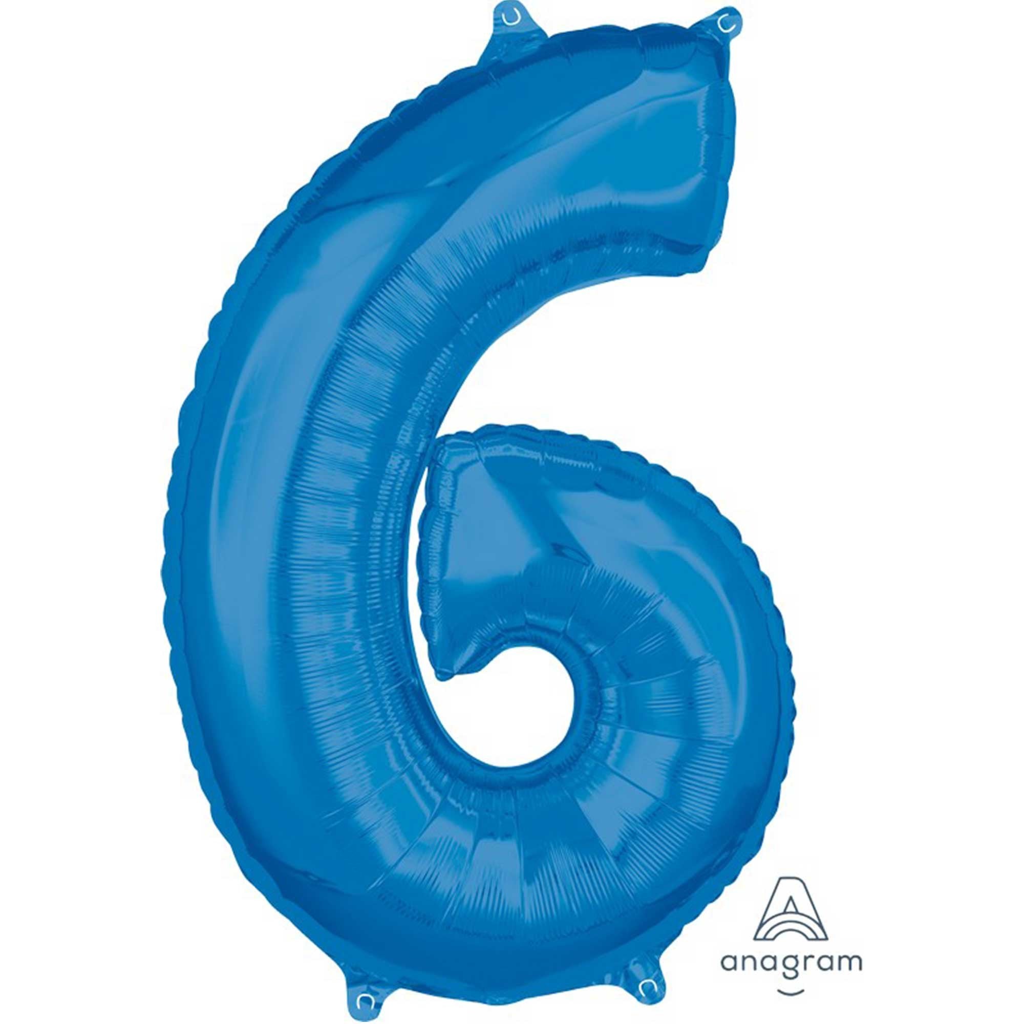 Mid Size Number Blue - Inflated