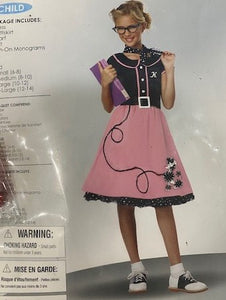 50's Pink Sweetheart Costume