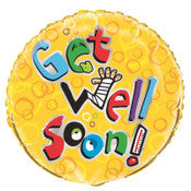 Get Well Foils - Inflated