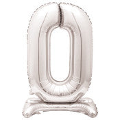 Alpen Standing Foil Numbers - Silver - Inflated