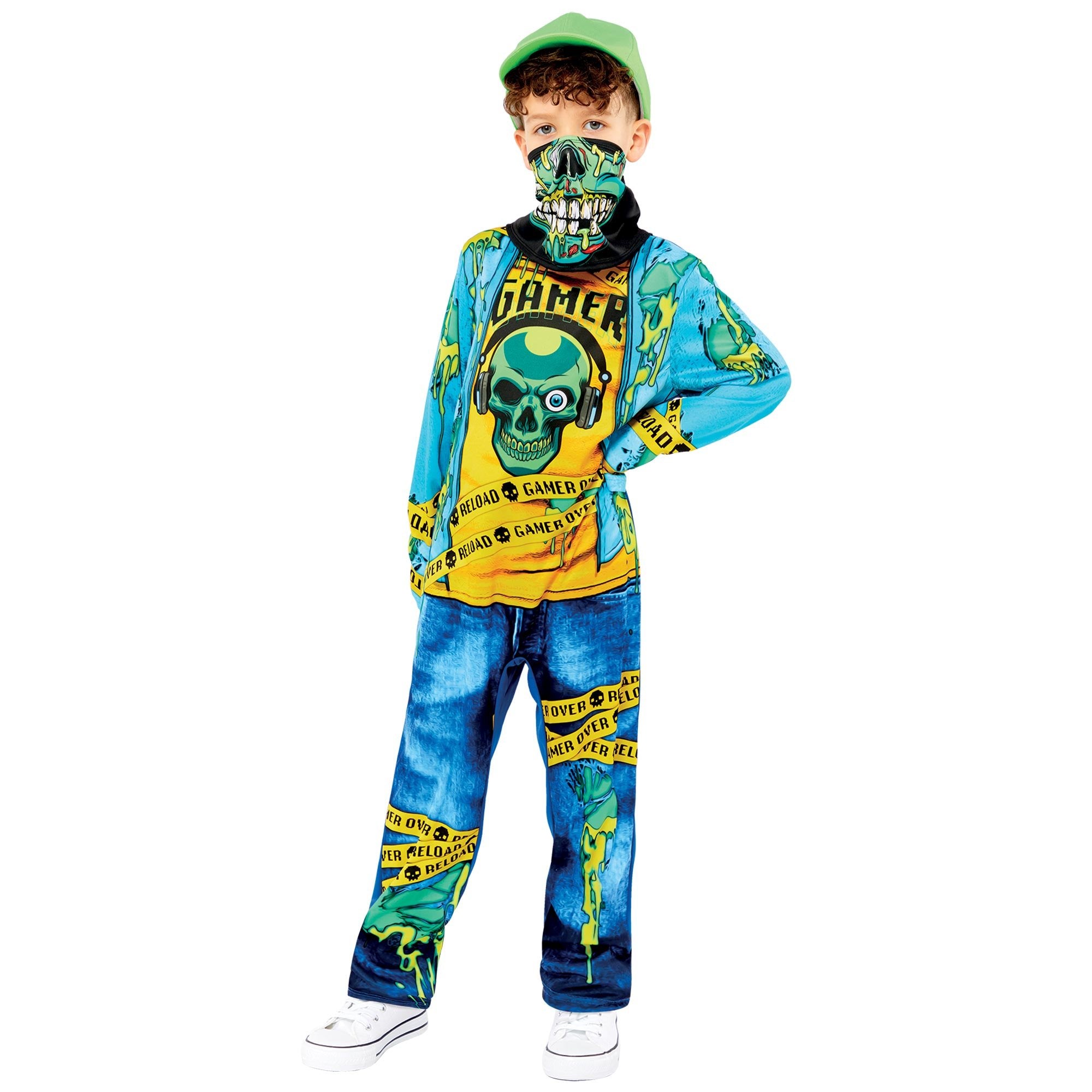 Gaming Zombie Boys Costume