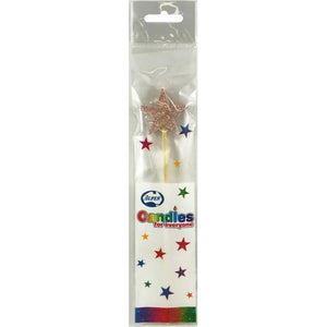 Glitter Candle Stars