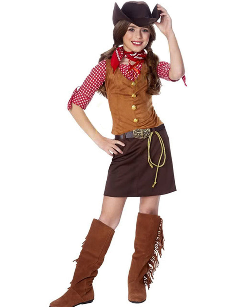 Gun Slinging Cowgirl Costume