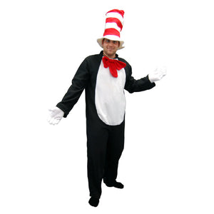 Cat in the Hat adult onesie