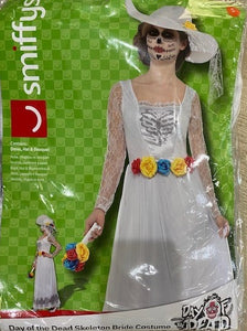 Day of the Dead Skeleton Bride Costume